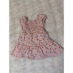 Baby Jumping Beans Casual Dress Pink Strawberry 12 Months